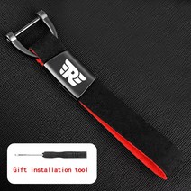 로얄 엔필드 총알/유성/클래식 350 인터셉터 콘티넨탈 GT 히말라야 411 액세서리 키 체인, 01 Black Red