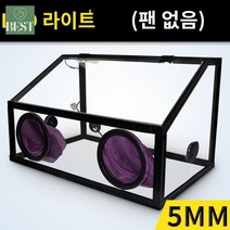 집진 방진박스 블라스터박스 가루날림 아크릴투명, 5MM 더스트 박스