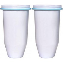 공구 Zeroliquid 제로액체 워터 피처용 교체용 정수 필터 납 염소 불소 미세 플라스틱 나쁜 맛 및, 2 Pack Replacement Water Filt, one option