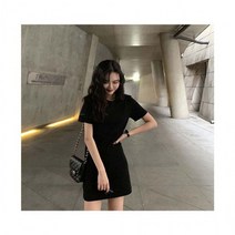 셀러허브 패션 [오노마] ONM 여성무지원피스 1P 여자 베이직 안에입는 기본 치마