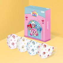 캐치티니핑 시즌3 캐릭터 마스크 소형/초소형 유아용마스크, 캐치티니핑 시즌3 삐뽀핑 소형(XS)20매