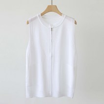 여성용 셀러 집업 조끼