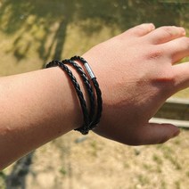 악세서리/커플팔찌/가죽팔찌/로프팔찌/세줄팔찌/남자팔찌/여자팔찌/패션팔찌/빈티지팔찌 가죽 팔찌 남녀