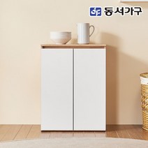 동서가구 네오 아리아 800 다용도 주방 수납장 NES430, 화이트