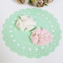 강아지핀 애견핀 머리핀, 1개, 베이지