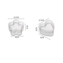 김밥틀세트 주먹밥 초밥 몰드 밥을 먹이다 DI Y 신기 스텝도시락 삼각 도구 2605462243, 매화 _사랑하트 사랑하트 패키지