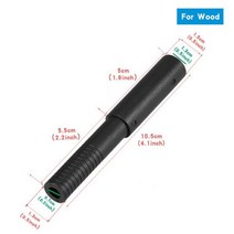 골프 클럽 익스텐더 플라스틱 연장 로드 스틸 우드 샤프트 퍼터 골프 클럽 버트 익스텐더, For Wood