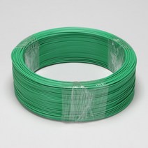 천지몰 HFIX전선 HF-IX케이블 2.5SQ 1.78MM 300M 단선 녹색, 1개