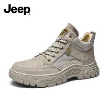 남자워커 남자신발 지프 지프 마틴 부츠 남성 여름 하이 탑 가죽 남성 신발 가을 영국 스타일 캐주얼