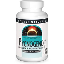 소스내추럴스 피크노제놀 Source Naturals Pycnogenol 100mg, tablets