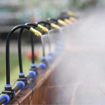 무인 방제기 농약 노줄 분사 안개 미스트 스프레이형, 10m강화튜브+20cm노즐10