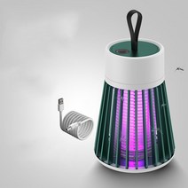 봄 여름 가을 전기모기채 파리채 모기 퇴치기 소형 중형 휴대용 50번, USB + 플러그, 전기 충격 식 (암 영 녹색)
