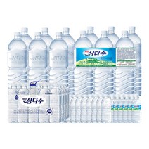 광동제약 제주 삼다수 기획 모음 그린 무라벨