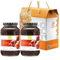 초록원 꿀대추차 대추청 선물세트 (1kg+1kg)