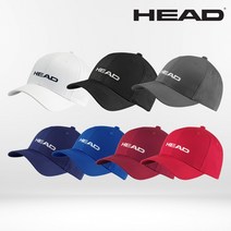 HEAD 헤드 골프 테니스 스포츠 모자 프로모션 캡 7종, 블랙