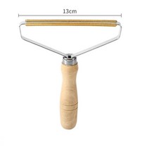 휴대용 미니 린트 리무버 퍼즈 패브릭 면도기 카펫 모직 코트 의류 보풀, Wood Handle