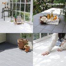 프로메이드 신상품 틈없는 조립식 데크타일 스타코 36P / 108P DIY 데코 셀프인테리어 조립마루, 스타코-108p, 라이트그레이