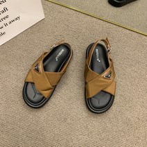 여자샌들 소가죽 여성 가벼운샌들 가죽꼬임 가죽 여름 통가죽 가죽샌들 여자가죽샌들 양가죽샌들 발편한샌들 가죽통굽