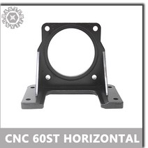 CNC 부품 60ST 장착 서보 모터 수평 브래킷 홀더 DIY AC 60st M01330/M01930/M0063 적합, 한개옵션0