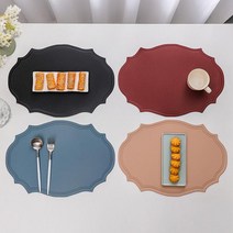 스태리 방수 식탁매트, 투명, 40 x 60cm
