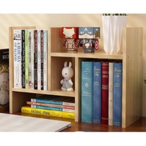 서재 책정리용 간이 책꽂이 진열대 잡지거치대 잡지대, 화이트