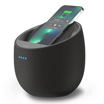 벨킨 사운드폼 엘리트 Hi-Fi 스마트 스피커 +무선 충전기 드비알레, 블랙, G1S0001kr-BLK