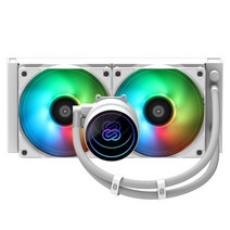 3RSYS Socoool GT 240 RGB 수랭 CPU 쿨러, GT 240 RGB (WHITE)