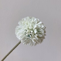 퐁퐁 국화 조화 6컬러 인테리어 폼폼 민들레 실크플라워, 민트