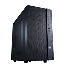 Cooler Master N200 - 미니 타워 컴퓨터 케이스 풀 메쉬 전면 패널 및 mATX/Mini-ITX 지원, Micro-ATX Tower_Case