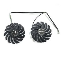 호환용 85mm 4 핀 RX 5700 gpu 쿨러 MSI Radeon XT Gaming X 5500 Mech 8G OC 그래픽 카드 5600 팬, 01 금