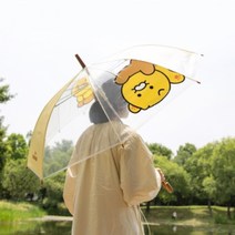 카카오프렌즈 캐릭터 춘식이 투명 장우산 101cm