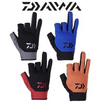 다이와 정품 DG-8920W 방풍 게임 글러브 3컷 낚시장갑, 블랙2XL(03063)