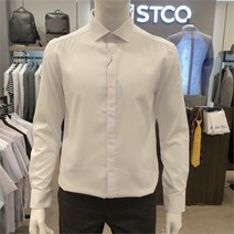 에스티코 STCO2 NC15 도비스트라이프 화이트셔츠 01RCSDSTSW (8858342)