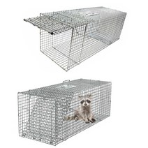 유해동물 포획망 뉴트리아망 동물 안전 포획틀 고양이, L사이즈