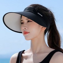 Genpezer 무드 여성 여자 썬캡 모자 창 자외선차단 썬바이저 햇빛 봄 여름 가을 겨울