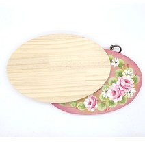 타원원목문패 반제품 O-04-013