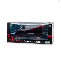 특공 노로 A팀 그린라이트 할리우드 시리즈 1:24 스케일 다이캐스트 카 1983년식 GMC반듀라