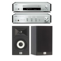 [] 야마하 CD-NT670 + A-U670 + JBL Stage A120 하이파이오디오, 상세 설명 참조, 스피커:스피커(우드)