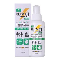 삼전약품 모기 야생진드기 기피제 레몬향 스프레이 벅스탄 1개, 120ml