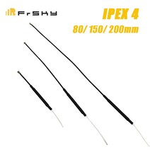 RC안테나 케이블 와이어연결FrSky-2.4GHz 80mm 150mm 200mm IPEX4 다이폴 향상된 안테나 XM + RXSR R8PRO, 02 150mm