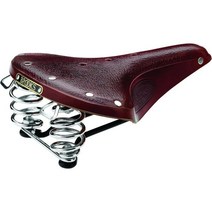 브룩스 Saddles 자전거 안장 남성용, Antique Brown-Chrome Springs