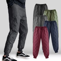 남여공용 빅사이즈 M-2XL 패딩바지 겨울 작업복 누빔 솜바지