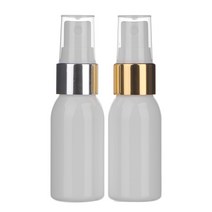 금속스프레이 20ml 30ml 50ml 60ml 75ml 80ml 100ml 스프레이공병 미스트용기, 백색용기 실버캡