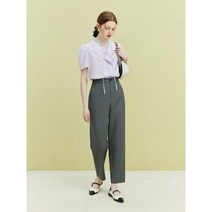 FSLE 여성용 캐주얼 순수 리오셀 섬유 반팔 V넥 셔츠 여름 새로운 디자인 분위기 있는 라펠 타이 여성 탑