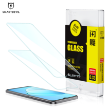 스마트데빌 강화 유리 2 개 리얼미 GT 3 3T Q5 프로 마스터 스크린 프로텍터 10 5G Q3s Q2 V5 V11 X50 X7 HD, [01] 2 조각, [01] 고화질, [17] realme X50 Pro