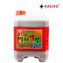 유포 멸치액젓15kg(12.5L) 김장용멸치액젓, 단품
