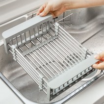 마켓드봉 길이조절 식기건조대 설거지 건조대 선반 그릇 컵 정리대