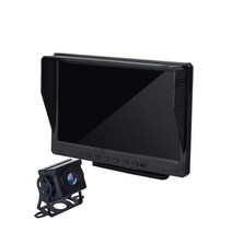 10.1인치 어라운드뷰 360도 화물차 트럭 버스 4채널, 10.1인치+4채널+터치스크린 + 128G 카드