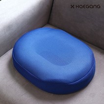 기타 바보사랑[해강]메모리폼 메쉬 도넛방석 임산부 산모 학생 직장인, 메쉬 도넛방석_블루