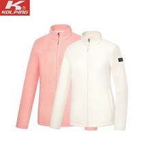 콜핑 폴라플리스 원단을 사용하여 보온성을 살린 기본형 등산 자켓 KSJ0641W